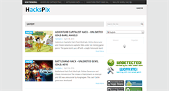 Desktop Screenshot of hackspix.com